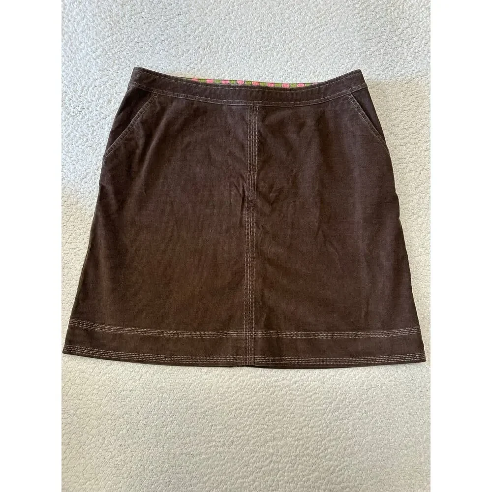 Boden Womens Corduroy Skirt Size 14